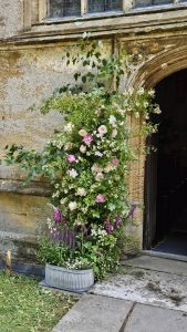 North Side Flowers - West Door